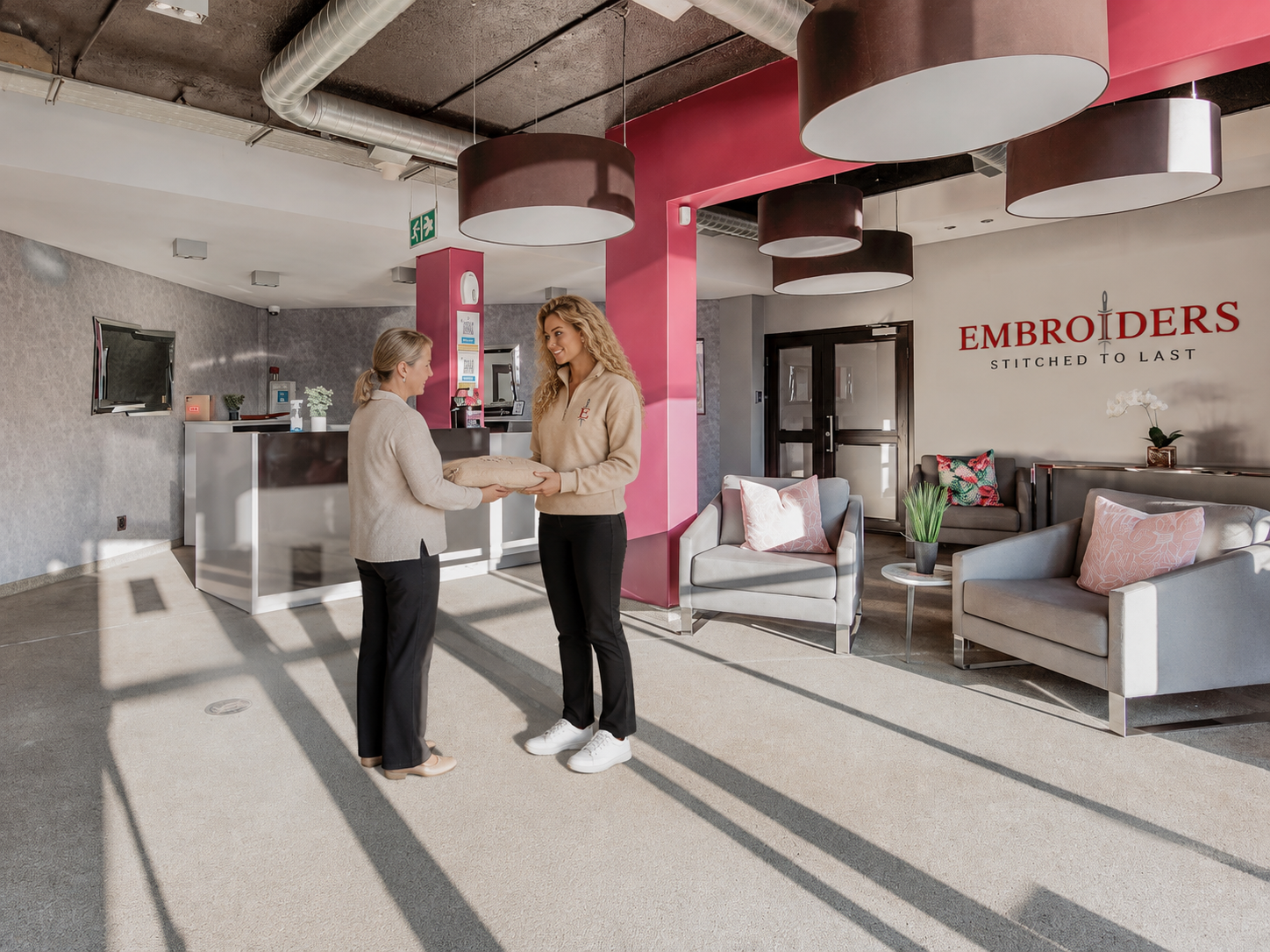 Embroiders reception and collection point in Wynberg, Sandton
